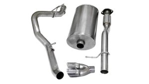 Chevrolet Suburban 1500 Performance Exhaust - CORSA Performance - Sport Cat Back - Polished - `07-`08